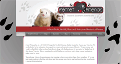 Desktop Screenshot of ferretfriendsaz.com